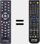 Ersatzfernbedienung f&uuml;r SRT6410