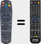 Ersatzfernbedienung f&uuml;r Xtreamer001