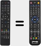 Replacement remote control for SX6