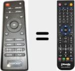 Replacement remote control for SSB 60 A1