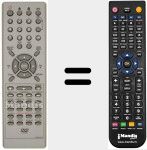 Ersatzfernbedienung f&uuml;r 076N0GY030