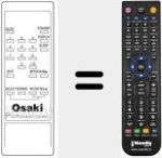 Ersatzfernbedienung f&uuml;r 0822 88603