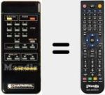 Replacement remote control for CHEYENNE