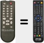 Replacement remote control for 3128 147 12241