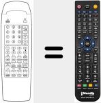 Ersatzfernbedienung für 10 P