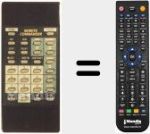 Replacement remote control for 6011