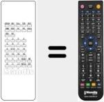 Replacement remote control for A510871