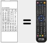 Replacement remote control for 72148 D