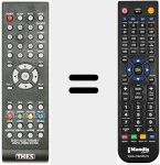 Ersatzfernbedienung für B-031-1