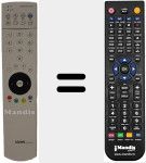 Ersatzfernbedienung für CONTROL 350 DVD (87000062)