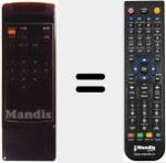 Replacement remote control for CSR 10