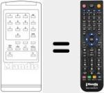 Replacement remote control for FB 2