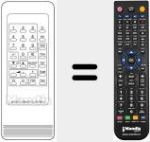 Replacement remote control for DIGITAL REMOTE CONTR