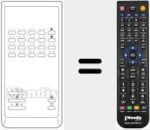 Ersatzfernbedienung f&uuml;r FB 40