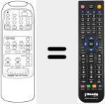Replacement remote control for FUST NOVATRONIC
