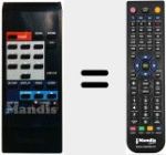 Replacement remote control for J 9902