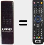 Replacement remote control for LS 2400