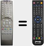 Replacement remote control for REMCON476