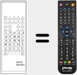 Ersatzfernbedienung f&uuml;r MTR 2