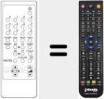 Replacement remote control for R 11 AC 4
