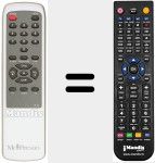 Replacement remote control for R-19