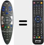 Ersatzfernbedienung f&uuml;r RC-0198