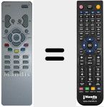 Ersatzfernbedienung f&uuml;r RC 111 TA1G