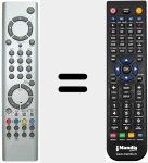 Ersatzfernbedienung f&uuml;r RC 1602