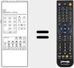 Replacement remote control for RC 5352