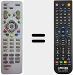 Ersatzfernbedienung f&uuml;r RCT 311 DA1