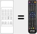 Ersatzfernbedienung f&uuml;r 160.39.07