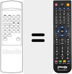 Ersatzfernbedienung f&uuml;r REMOTE CONTROL
