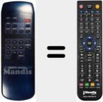 Ersatzfernbedienung f&uuml;r SB-2001