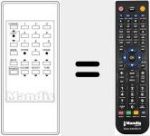 Replacement remote control for SL-500