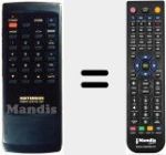 Ersatzfernbedienung f&uuml;r STR 2050