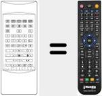 Replacement remote control for TC 190