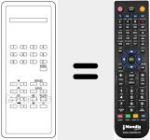 Ersatzfernbedienung f&uuml;r TC 30 C