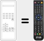 Ersatzfernbedienung f&uuml;r TC 30 D
