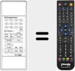 Replacement remote control for TC 339 B