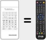 Replacement remote control for TC 360