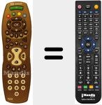 Replacement remote control for TL 15