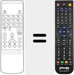 Replacement remote control for YK-3