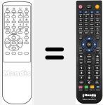 Ersatzfernbedienung f&uuml;r RC514A