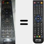 Replacement remote control for 1 A 12 H