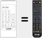 Ersatzfernbedienung f&uuml;r RC 300