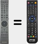 Replacement remote control for RC048SR (30701029300AM)