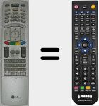 Ersatzfernbedienung für 6710T00017N