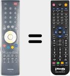 Ersatzfernbedienung für CT-870