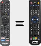 Replacement remote control for EN2A27