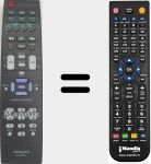 Replacement remote control for CLU-433PC